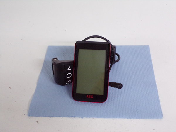 48 Volt E-Bike AEG LCD Display , 6 Pin, Art.301471-01, gebr. ( D63 )